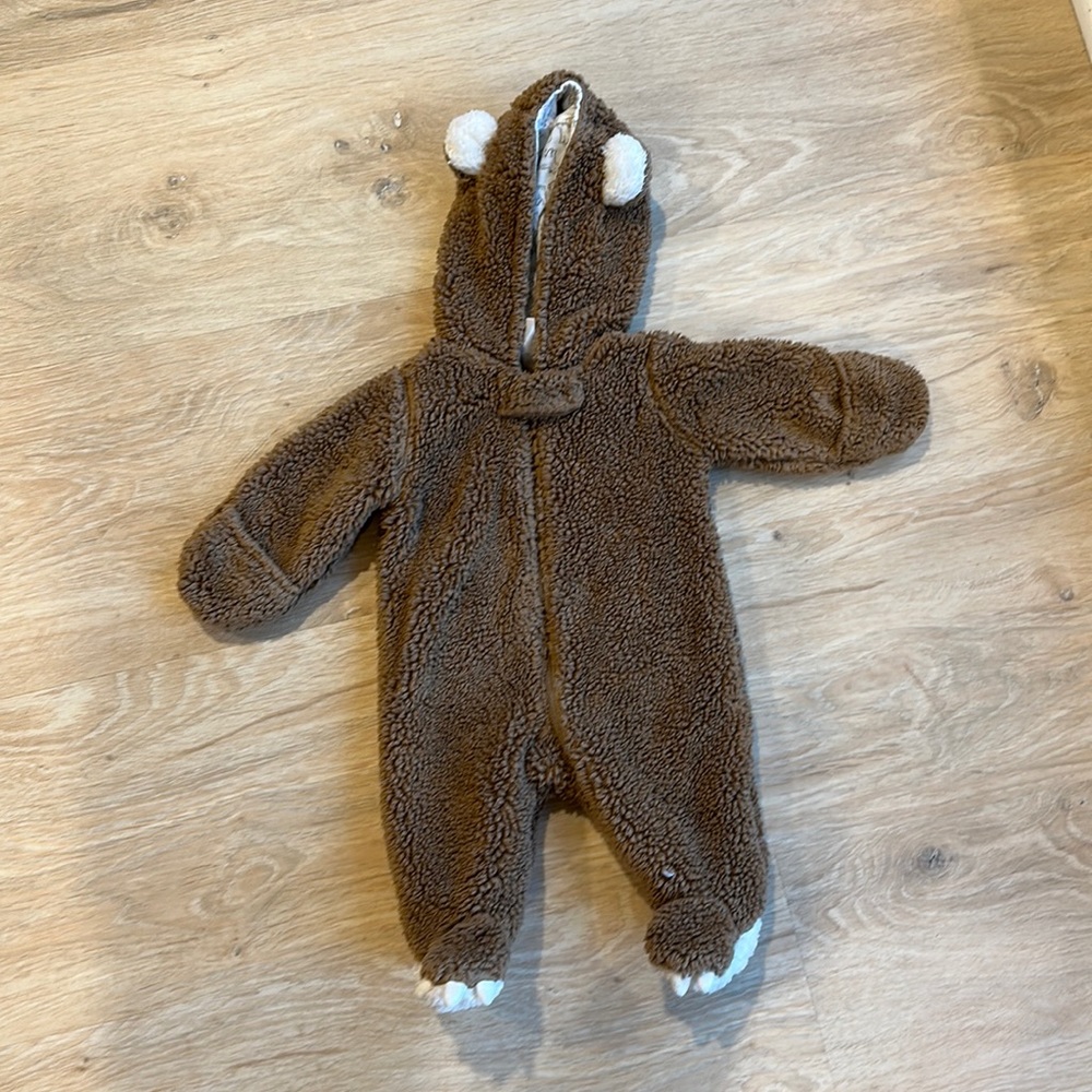 Newborn baby bear bunting